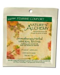 Aromatherapy Mineral Baths Feminine Comfort 1 oz each
