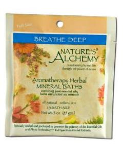 Aromatherapy Mineral Baths Breathe Deep 3 oz each