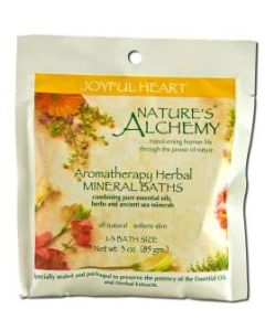 Aromatherapy Mineral Baths Joyful Heart 3 oz each