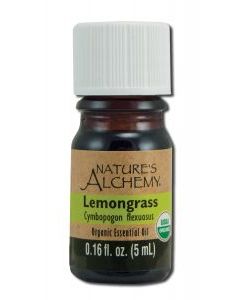 Certified Organic Essential Oils Lemongrass 5 ml